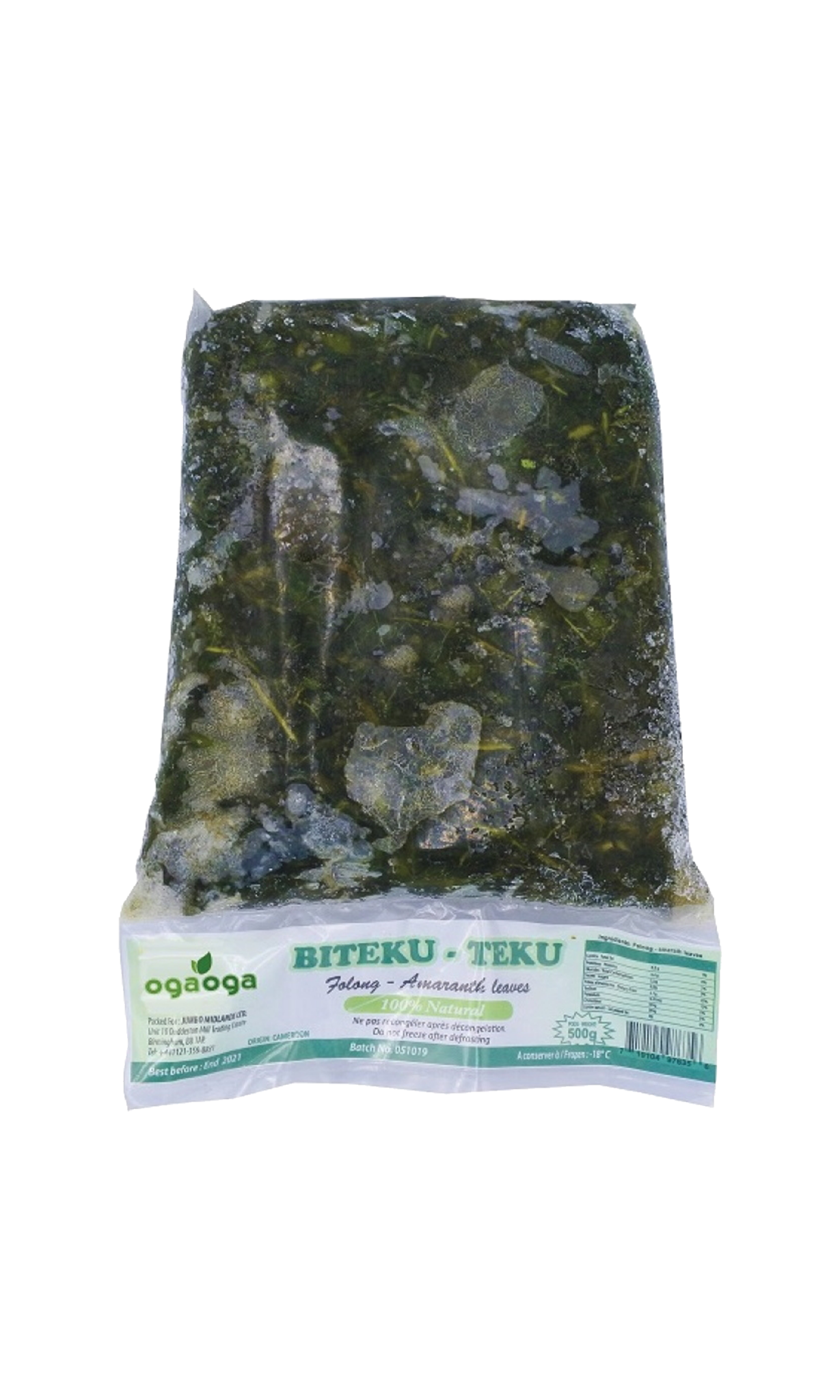 Oga Oga Callaloo (Betetaku) (Frozen) – Jumbo UK Ltd.